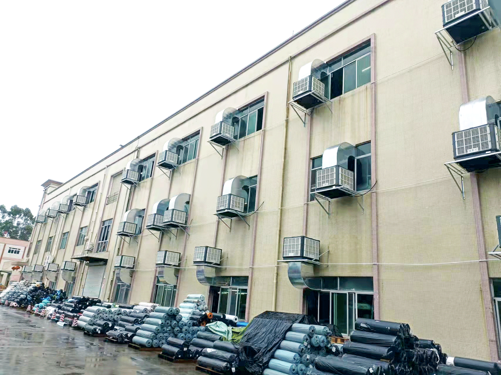 高溫廠房降溫安裝環保空調